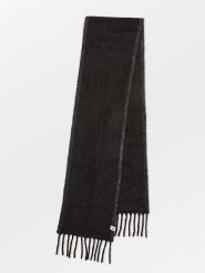 Becksöndergaard Szal w kolorze czarnym - 210 x 26 cm rozmiar: onesize. Czarne szaliki i kominy damskie Becksöndergaard, bez wzorów, z materiału. Za 295.99 zł.