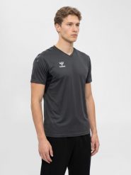 Jersey Hummel Authentic. Szare szorty męskie HUMMEL, bez wzorów, z dżerseju, sportowe. Za 152.00 zł.