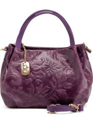 Anna Morellini Skórzana torebka "Clarissa" w kolorze fioletowym - 28 x 20 x 12 cm rozmiar: onesize. Różowe torebki klasyczne damskie Anna Morellini, bez wzorów, z materiału, bez dodatków. Za 252.99 zł.