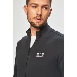 EA7 Emporio Armani - Bluza. Szare bluzy bez kaptura męskie EA7 Emporio Armani, l, z bawełny. Za 399.90 zł.
