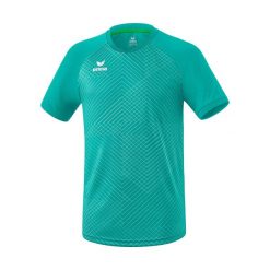 Wielokolorowa koszulka Erima Madrid. Zielone t-shirty sportowe męskie Erima, z materiału, bez ramiączek, do piłki nożnej. Za 231.99 zł.
