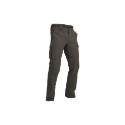 Spodnie myśliwskie SG500 Light. Brązowe spodnie sportowe męskie SOLOGNAC, z elastanu. Za 119.99 zł.
