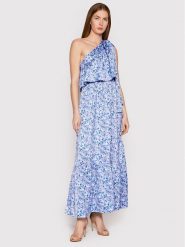 YAS Sukienka letnia Pulana 26026497 Fioletowy Relaxed Fit. Fioletowe sukienki damskie YAS, na lato, l, bez wzorów, z syntetyku, bez kołnierzyka, bez ramiączek. Za 309.99 zł.