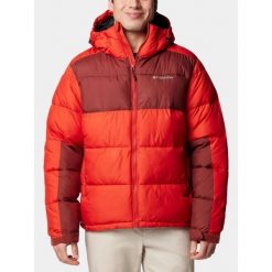 Kurtka Zimowa Męska Columbia Pike Lake II. Czerwone kurtki męskie Columbia, na jesień, m, bez wzorów, sportowe, bez kaptura. Za 769.00 zł.