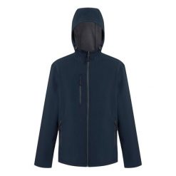 Kurtka Softshellowa Męska 2 Warstwy. Niebieskie kurtki męskie Regatta, m, bez wzorów, z softshellu, sportowe, bez kaptura. Za 165.99 zł.