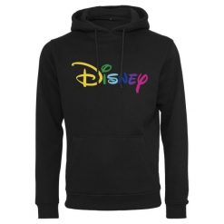 Bluza z kapturem Urban Classic diney rainbow logo. Czarne bluzy z kapturem męskie Urban Classics, m. Za 275.00 zł.