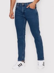 Wrangler Jeansy Greensboro W15QYI39U 112145840 Niebieski Regular Fit. Niebieskie jeansy męskie Wrangler. Za 339.99 zł.