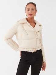PINKO Kurtka zimowa Case 101670 A13D Beżowy Regular Fit. Brązowe kurtki damskie Pinko, na zimę, bez wzorów, z syntetyku, bez kaptura. Za 1,709.00 zł.
