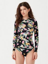 Banana Moon Koszulka do pływania Oohla Print Czarny. Czarne bluzki sportowe damskie Banana Moon, m, bez wzorów, z syntetyku, bez ramiączek. Za 199.99 zł.