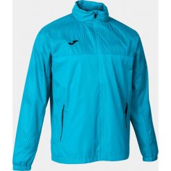 Kurtka do piłki nożnej męska Joma Montreal przeciwdeszczowa. Niebieskie kurtki męskie Joma, m, bez wzorów, sportowe, bez kaptura. Za 119.99 zł.