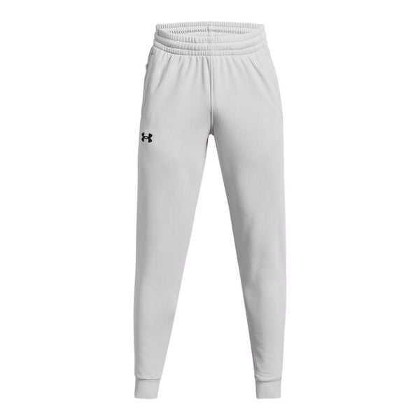 Spodnie do biegania Under Armour Fleece®. Czarne spodnie dresowe męskie Under Armour, bez wzorów, z dresówki. Za 332.50 zł.