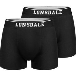Lonsdale Oxfordshire bokserki męskie 2-pack, S. Fioletowe bokserki męskie Lonsdale, bez wzorów, z bawełny. Za 160.99 zł.