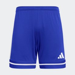 Spodenki piłkarskie ADIDAS Squadra 25. Niebieskie szorty damskie Adidas, bez wzorów, eleganckie. Za 69.99 zł.