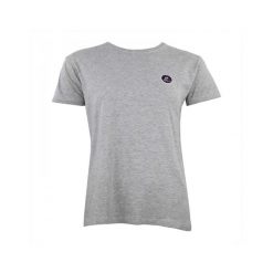 Koszulka damska Peak Mountain Acoda. Szare t-shirty damskie Peak Mountain, m, bez wzorów, z bawełny, bez kołnierzyka. Za 86.50 zł.