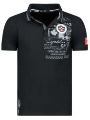 Canadian Peak Koszulka polo "Karueneak" w kolorze czarnym rozmiar: S. Czarne koszulki polo męskie Canadian Peak, s, bez wzorów, z bawełny, bez ramiączek. Za 83.42 zł.