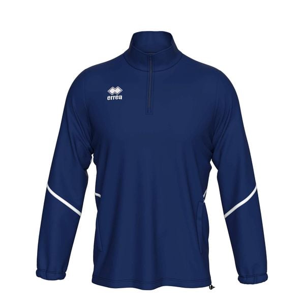 Kurtka Errea Manfred Ad Dorośli. Niebieskie kurtki treningowe męskie ERREA, s, bez wzorów, z materiału, na fitness i siłownię. Za 190.99 zł.