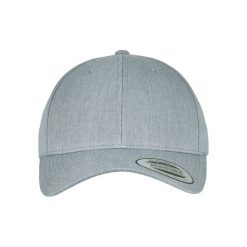 Czapka Flexfit curved classic. Szare czapki męskie FLEXFIT, bez wzorów, z bawełny, klasyczne. Za 67.40 zł.