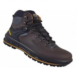 Buty trekkingowe męskie Grisport Marrone Dakar. Buty trekkingowe męskie Grisport, z materiału, za kostkę, bez zapięcia, trekkingowe. Za 489.00 zł.