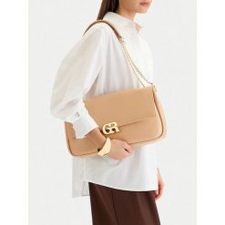 Torebka GINO ROSSI. Brązowe torebki klasyczne damskie Gino Rossi, bez wzorów, bez dodatków. Za 329.99 zł.