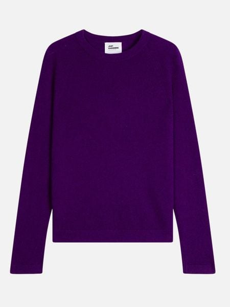 Just Cashmere Kaszmirowy sweter "Jane" w kolorze fioletowym rozmiar: M. Różowe swetry klasyczne damskie Just Cashmere, m, z kaszmiru, bez kołnierzyka. Za 395.94 zł.