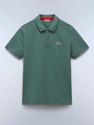 NAPAPIJRY Koszulka polo "Eruggy 3" w kolorze zielonym rozmiar: 3XL. Zielone koszulki polo męskie NAPAPIJRY, xl, bez wzorów, z bawełny, bez ramiączek. Za 118.01 zł.
