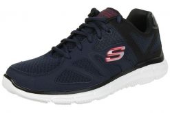 Skechers Verse Flash Point, męskie buty treningowe. Niebieskie buty fitness męskie Skechers, na fitness i siłownię. Za 249.99 zł.