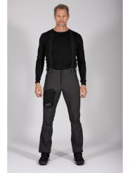 Maul Sport Softshellowe spodnie trekkingowe "Seilschaft" w kolorze antracytowo-czarnym rozmiar: 48. Czarne spodnie sportowe męskie Maul Sport. Za 434.99 zł.