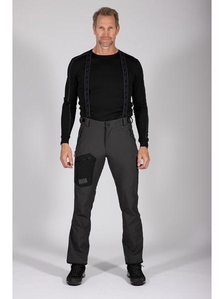 Maul Sport Softshellowe spodnie trekkingowe "Seilschaft" w kolorze antracytowo-czarnym rozmiar: 48. Czarne spodnie sportowe męskie Maul Sport. Za 434.99 zł.