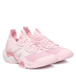 Buty na siłownię adidas. Czerwone buty sportowe na co dzień damskie Adidas, bez wzorów, na fitness i siłownię. Za 499.99 zł.