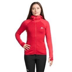 Bluza trekkingowa damska Eclipse Hooded Women. Czerwone bluzy z kapturem damskie MOUNTAIN EQUIPMENT, m, z polaru. Za 531.99 zł.