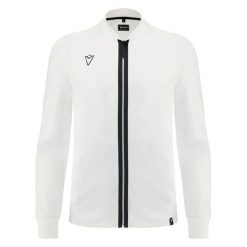 Kurtka z dresu Macron Monviso. Białe kurtki męskie Macron, l, bez wzorów, z dresówki, eleganckie, bez kaptura. Za 385.00 zł.