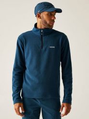 Regatta Bluza polarowa "Thompson" w kolorze niebieskim rozmiar: XL. Niebieskie bluzy bez kaptura męskie Regatta, xl, z polaru. Za 65.85 zł.