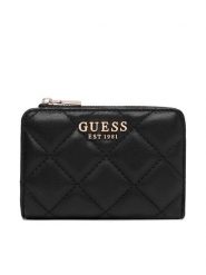 Guess Portfel Juliet Slg SWQG24 56156 Czarny. Czarne portfele damskie Guess, z aplikacjami, ze skóry. Za 264.99 zł.
