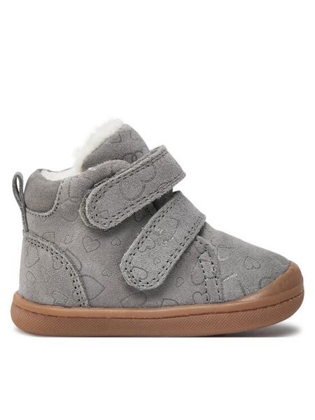 Primigi Kozaki 6906744 Szary. Szare kozaki dziewczęce Primigi, bez wzorów, ze skóry, bez obcasa. Za 319.99 zł.