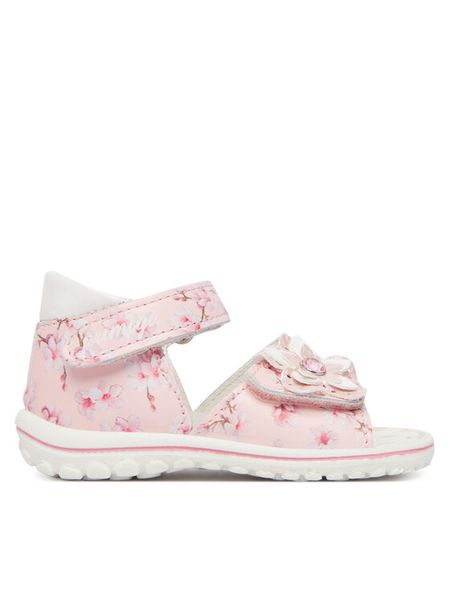 Primigi Sandały 1363377 Różowy. Czerwone sandały dziewczęce Primigi, ze skóry, bez zapięcia. Za 209.99 zł.