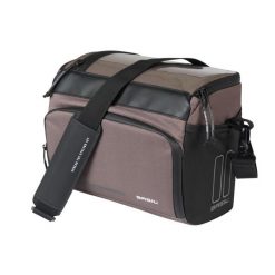 Torba rowerowa na kierownicę „Move”, brązowa. Brązowe torby męskie na ramię BASIL, bez wzorów, bez dodatków. Za 279.90 zł.