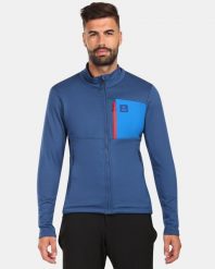 Męska bluza polarowa Kilpi ERIN-M. Niebieskie bluzy bez kaptura męskie Kilpi, m, z materiału. Za 370.41 zł.
