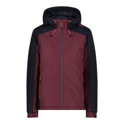 Kurtka damska turystyczna CMP 33Z1636. Czerwone kurtki damskie CMP, xl, bez wzorów, bez kaptura. W wyprzedaży za 349.99 zł.