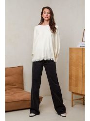 Soft Cashmere Sweter w kolorze kremowym rozmiar: 38/40. Brązowe swetry klasyczne damskie Soft Cashmere, z kaszmiru, bez kołnierzyka. Za 126.99 zł.