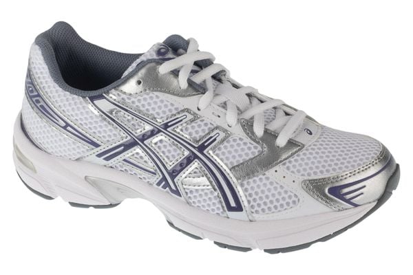 Buty sportowe Sneakersy damskie, Gel-1130. Białe buty sportowe na co dzień damskie Asics, bez wzorów, z materiału, trekkingowe. Za 399.99 zł.
