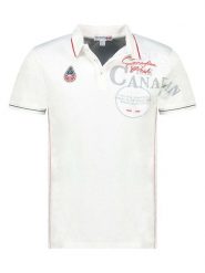 Canadian Peak Koszulka polo "Kadventureak" w kolorze białym rozmiar: XXL. Białe koszulki polo męskie Canadian Peak, xxl, bez wzorów, z bawełny, bez ramiączek. Za 100.99 zł.