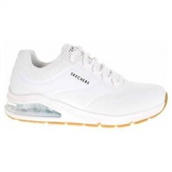 Buty do chodzenia damskie Skechers Uno 2 Air Around You. Białe buty sportowe na co dzień damskie Skechers, bez wzorów, z materiału, trekkingowe. Za 427.00 zł.