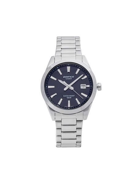 Casio Zegarek Edifice EFV-160D-1AVEF Srebrny. Szare, analogowe zegarki męskie Casio, srebrne. Za 629.99 zł.
