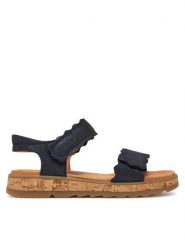 Froddo Sandały Alana G3150276-2 S Granatowy. Niebieskie sandały dziewczęce Froddo, ze skóry, bez zapięcia. Za 229.99 zł.