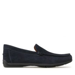 Mokasyny Geox. Niebieskie mokasyny męskie Geox. Za 399.99 zł.