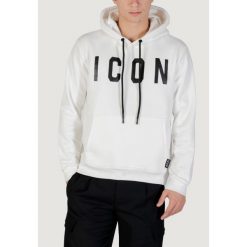 Bluza Mężczyzna ICON. Białe bluzy z kapturem męskie ICON, m. W wyprzedaży za 314.50 zł.