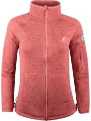 Westfjord Kurtka polarowa "Katla" w kolorze szaroróżowym rozmiar: XXL. Różowe kurtki damskie Westfjord, xxl, bez wzorów, z dzianiny, bez kaptura. Za 110.04 zł.