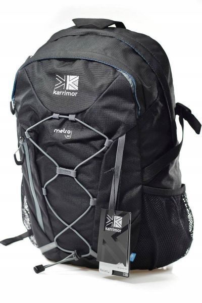 Plecak turystyczny miejski Karrimor Metro 30L. Czarne plecaki damskie Karrimor, bez wzorów, z materiału, biznesowe. Za 159.79 zł.