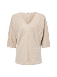 S.Oliver Bluza Kobiety brązowy, 36. Brązowe bluzy bez kaptura damskie S.Oliver, s, z bawełny. Za 199.95 zł.