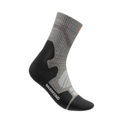 Skarpetki średniej długości z wełny merino dla kobiet Bauerfeind Outdoor Merino. Niebieskie skarpetki damskie BAUERFEIND, bez wzorów, ze skóry. Za 151.00 zł.